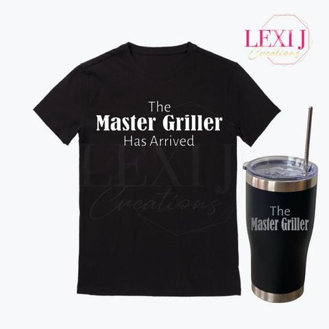 King Mentality Gift Set includes a t-shirt and Tumbler.
