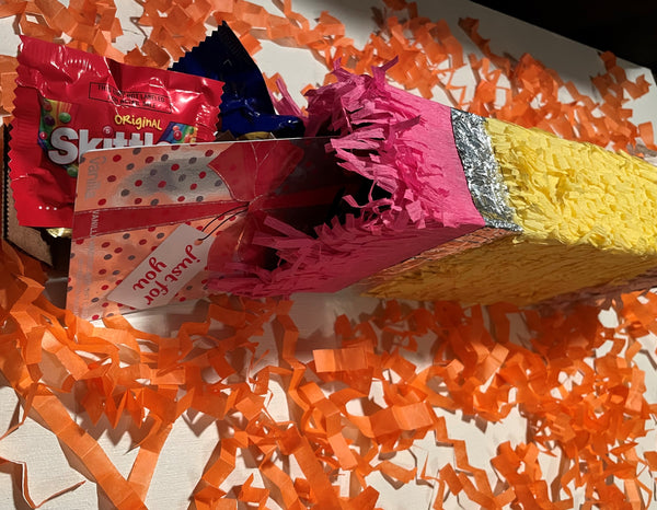 Pencil Piñata Gift Box